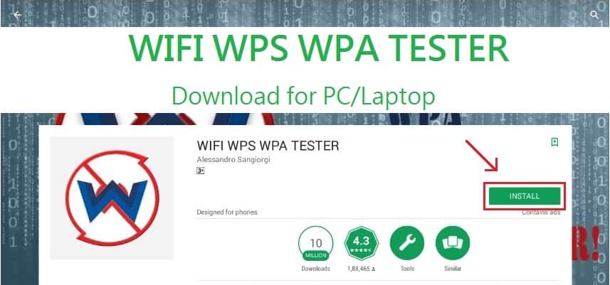 wps wpa tester download for windows